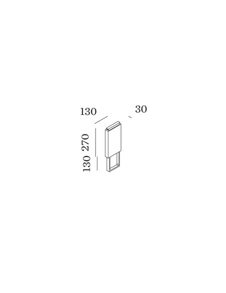 Wever & Ducré BASE 270 WITH CONCRETE GROUND FIXATION FIFTY FIFTY/SWAY/PALOS Accessoire