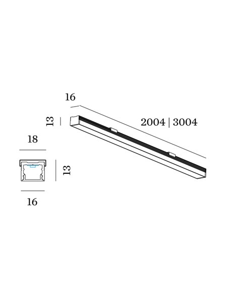 Wever & Ducré ILANE 2.0 2.0M Deckenlampe