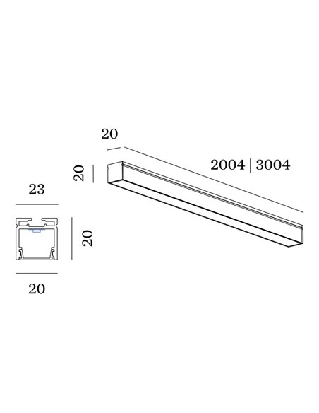 Wever & Ducré ILANE 3.0 2.0M Ceiling Lamp