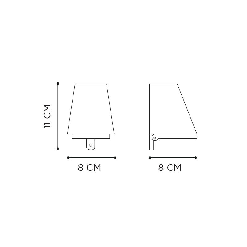 Royal Botania Beamy Halogeen Wall 220V-Gu10 Wandlampe