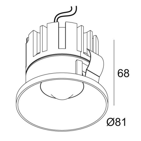 Delta Light ARTUUR R IP44 Recessed spot