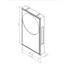 BRICK IN THE WALL Ozon L IP20 LED 500LM 230VAC WARMDIM