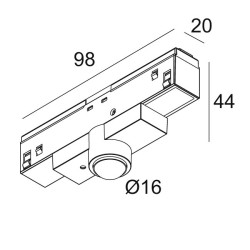 Delta Light M - WIRELESS PRESENCE & DAYLIGHT SENSOR