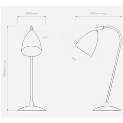 Astro Joel Table Tischlampe