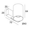 Delta Light SUPERLOOP-FIX 40 MDL Hängelampe