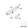 Delta Light M20/M26H - Octav 27 track lighting fixture
