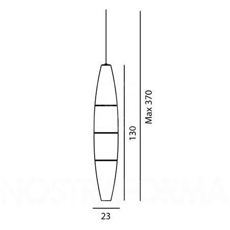 Foscarini Havana Wall suspension lamp