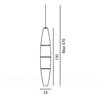 Foscarini Havana Wall suspension lamp
