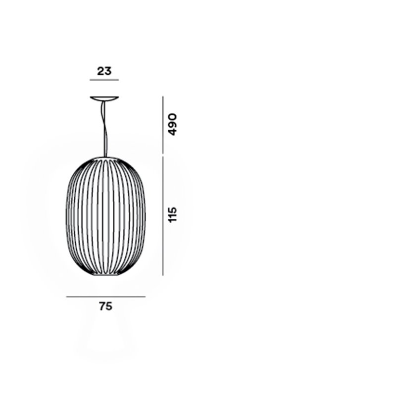 Foscarini Plass Large Hängelampe