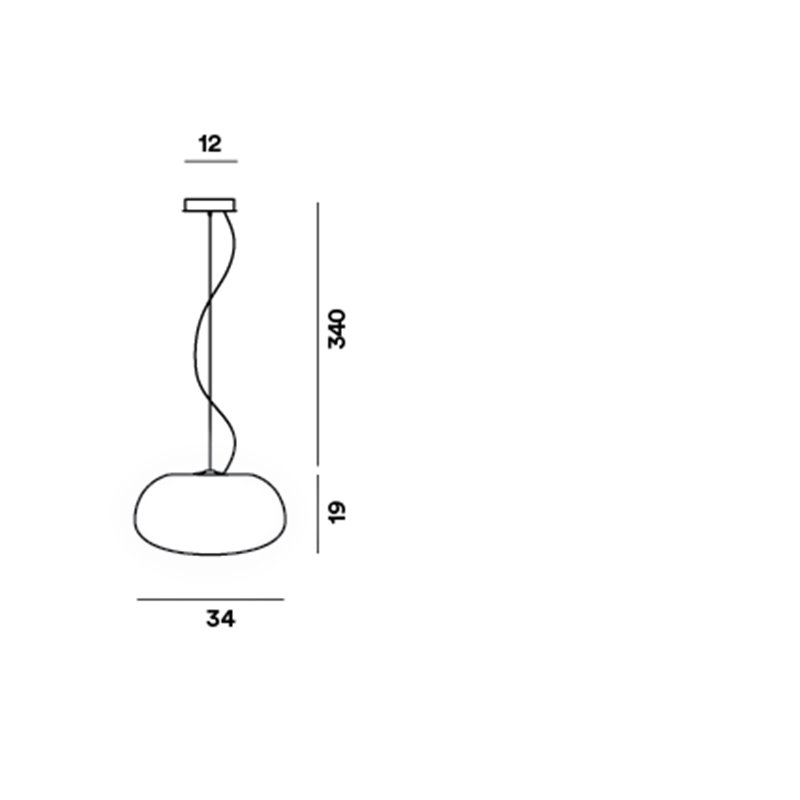 Foscarini Rituals 2 Susp E27 Hängelampe