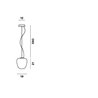 Foscarini Rituals 3 Susp E27 suspension lamp