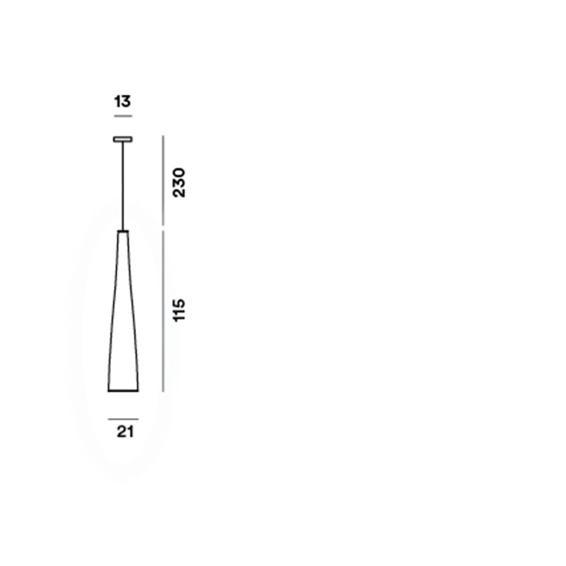 Foscarini Tite 1 Hängelampe