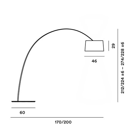 Foscarini Twiggy Wood My Light floor lamp