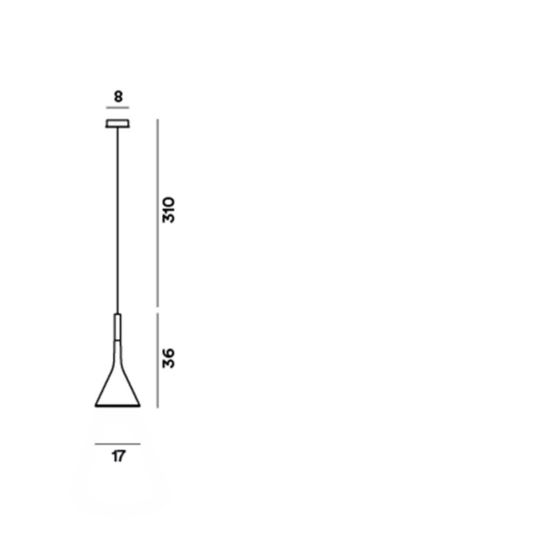 Foscarini Aplomb Gu10 Hängelampe