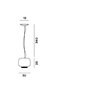 Foscarini Chouchin Reverse 3 Led suspension lamp