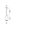 Foscarini Chouchin Reverse 2 Led Dimmable suspension lamp