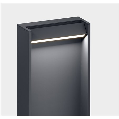 IP44 Slat 40 Bollard Garden Light