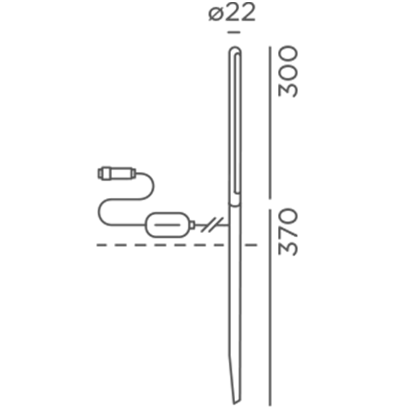 IP44 Kal S Verbinder Gartenleuchte
