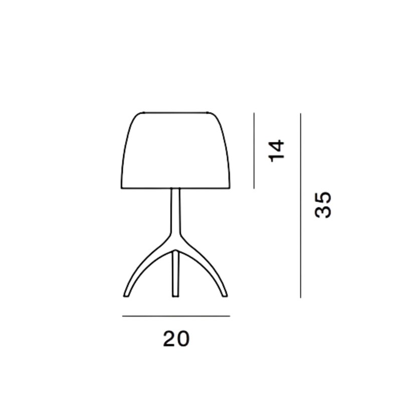 Foscarini Lumiere 30Th Grande Table Tischlampe