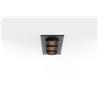 Modular Lighting Qbini round out LED GE Einbaustrahler - Schwarz - 2700K - Flood - Outlet