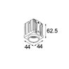 Modular Lighting Qbini round out LED GE Einbaustrahler - Schwarz - 2700K - Flood - Outlet