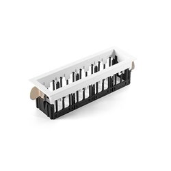 Modular Qbini frame 4x Recessed spot