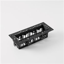 Modular Qbini trimless frame 4x Recessed spot