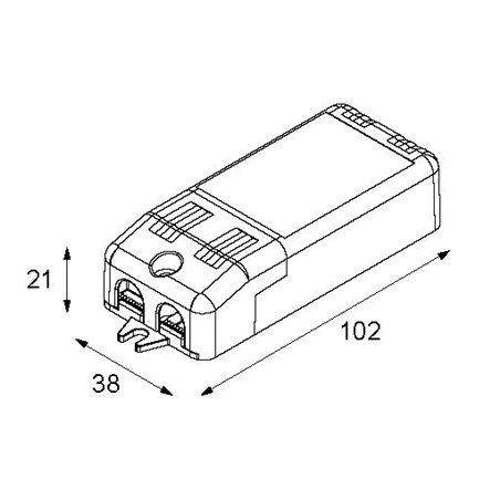 Modular LED Gear 350mA 5-10W L + Tre dim