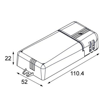 Modular LED Gear 700mA 20W L+TrE dim