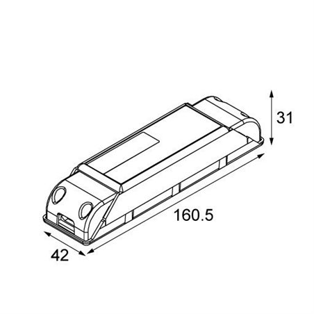 Modular LED Gear Deep Dim 700mA 20W dali