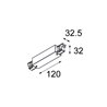 Modular Lighting Connector track surface 180° 
