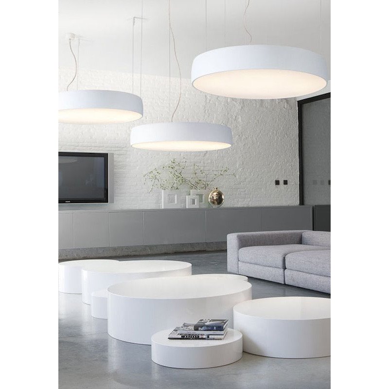 Modular Lighting Flat moon 950 suspension up/down LED GI Hängelampe
