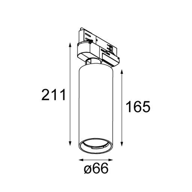 Modular Lighting Charlatan track 65 LED GI Schienenbeleuchtungssystem