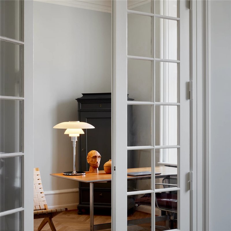 Louis Poulsen Ph 4½-3½ Glass Table Tischlampe