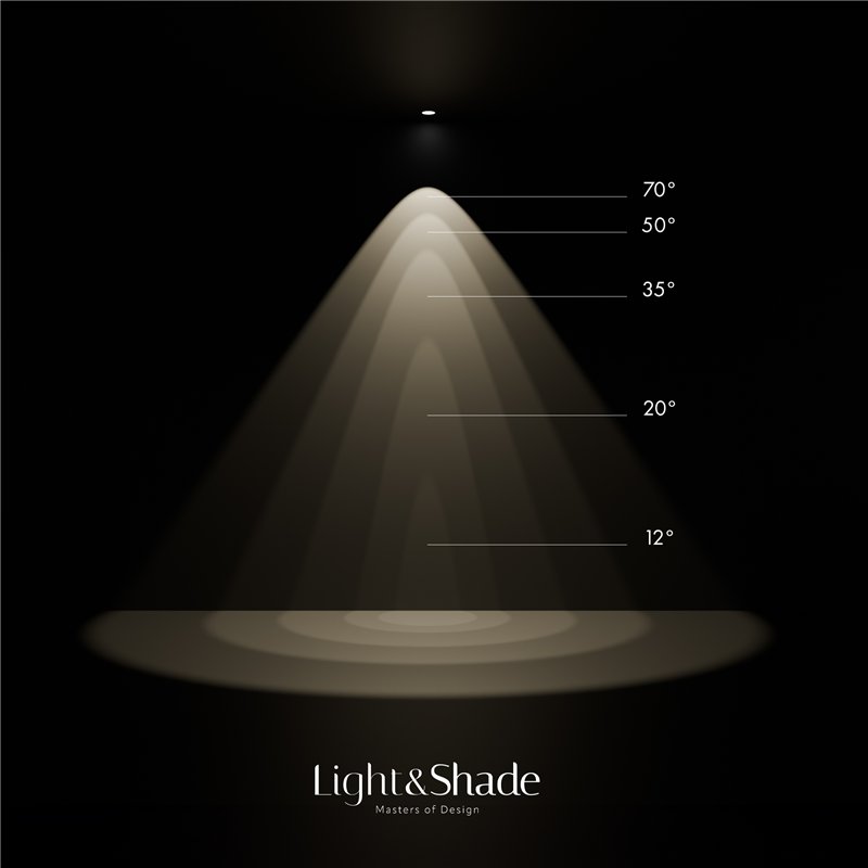 Modular Lighting Flat moon 450 ceiling down LED GI Deckenlampe