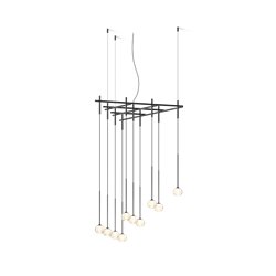 Vibia Algorithm 10X Triangle Recessed - 0827 suspension lamp