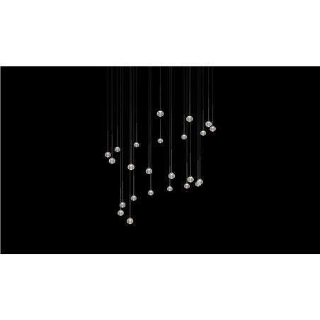 Vibia Algorithm 10X Triangle Recessed suspension lamp