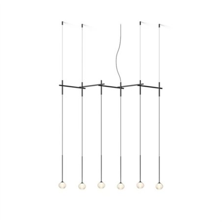 Vibia Algorithm 6X Lineal Recessed - 0832 suspension lamp