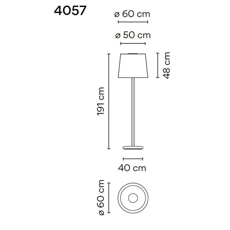 Vibia Wind 191 garden lamp