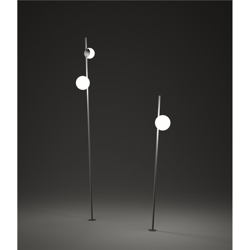 Vibia June 1X 80 Recessed garden lamp
