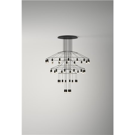 Vibia Wireflow Chandelier 194 suspension lamp