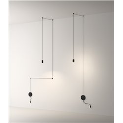 Vibia Wireflow Free-Form 1X suspension lamp
