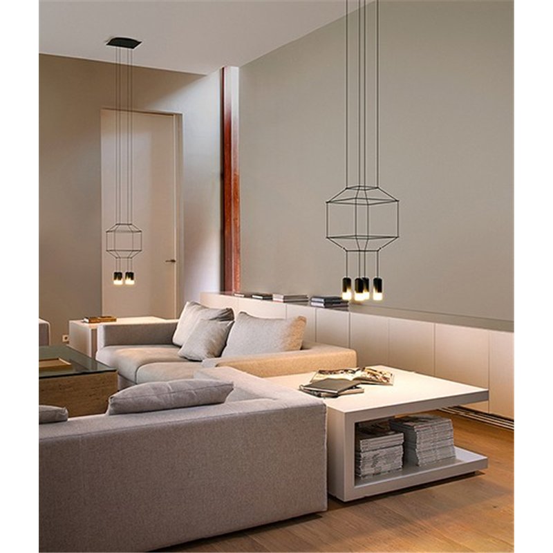 Vibia Wireflow Square 64 - Hängelampe