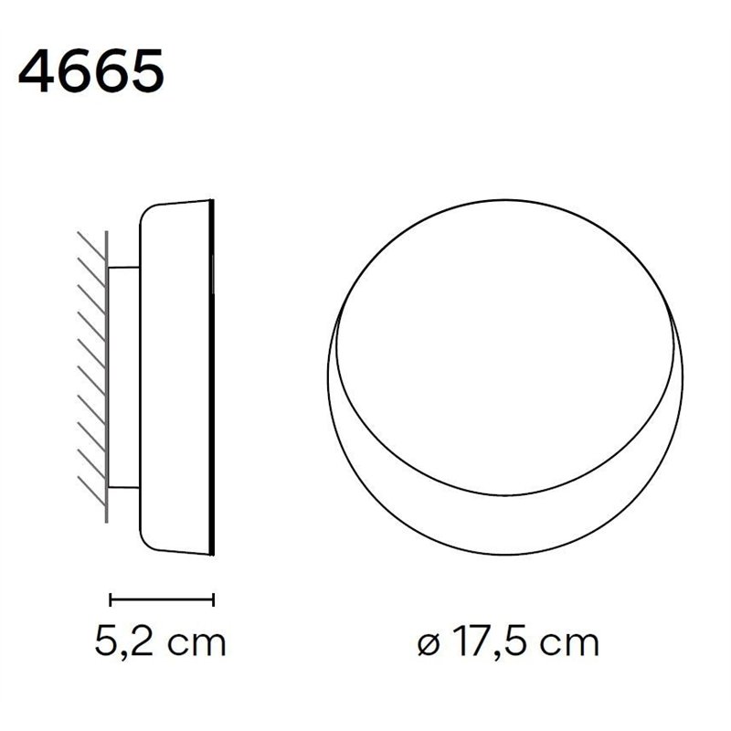 Vibia Dots B wall lamp