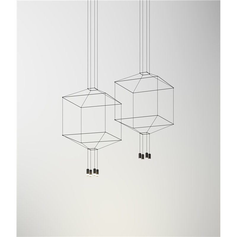 Vibia Wireflow Square 50 suspension lamp