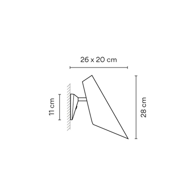 Vibia I.cono - 0720 Wandlampe