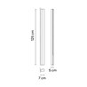 Vibia Offset Colour Mood Grazer 125 cm Left - 1762 ceiling lamp