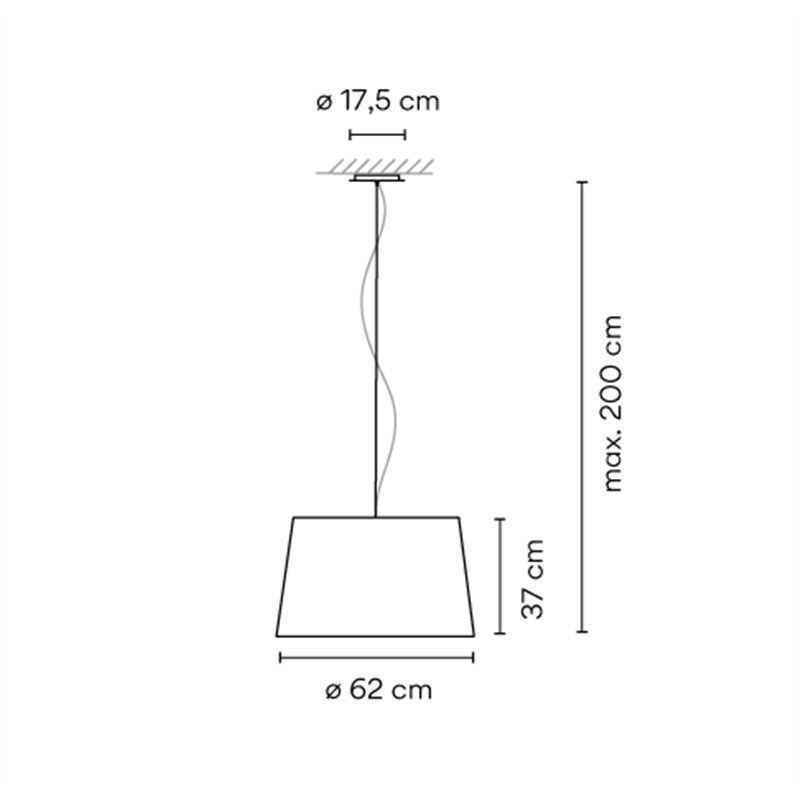Vibia Warm Ø 62 cm - 4926 Hängelampe