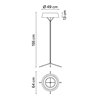 Vibia Lily Ø 49 x 155 cm - 5725 floor lamp