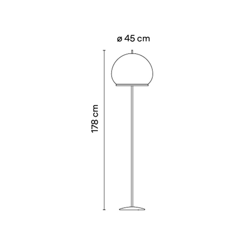 Vibia Knit Ø 45 x 178 cm - 7480 Stehlampe